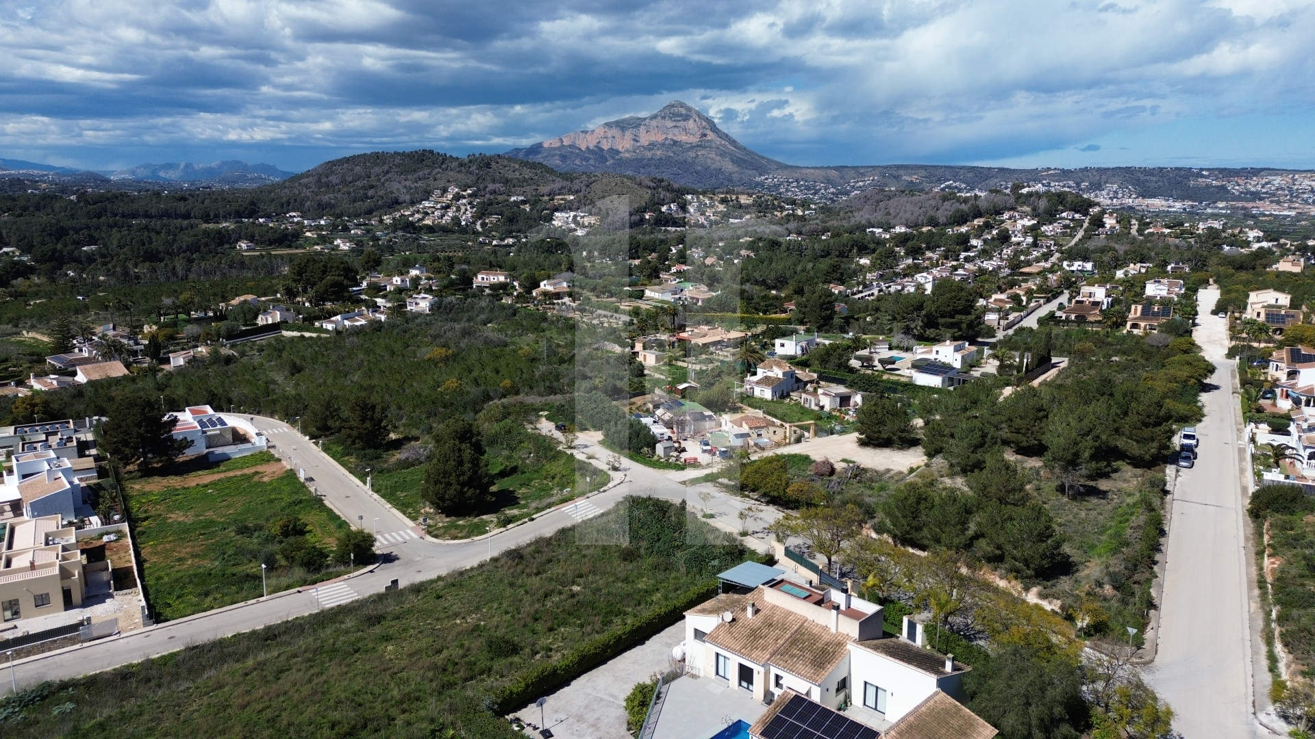 Plots for sale in the exclusive Villes del Vent urbanization, Jávea