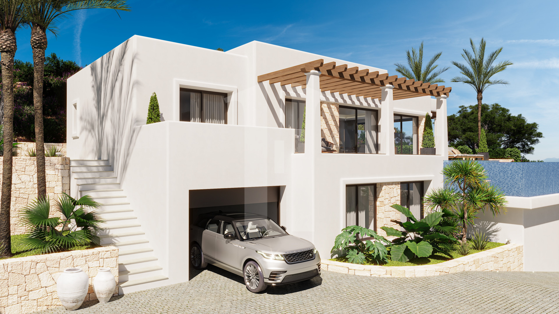 huurwoningen in Jávea Exclusive villa met zicht op de golfbaan te koop in Benissa