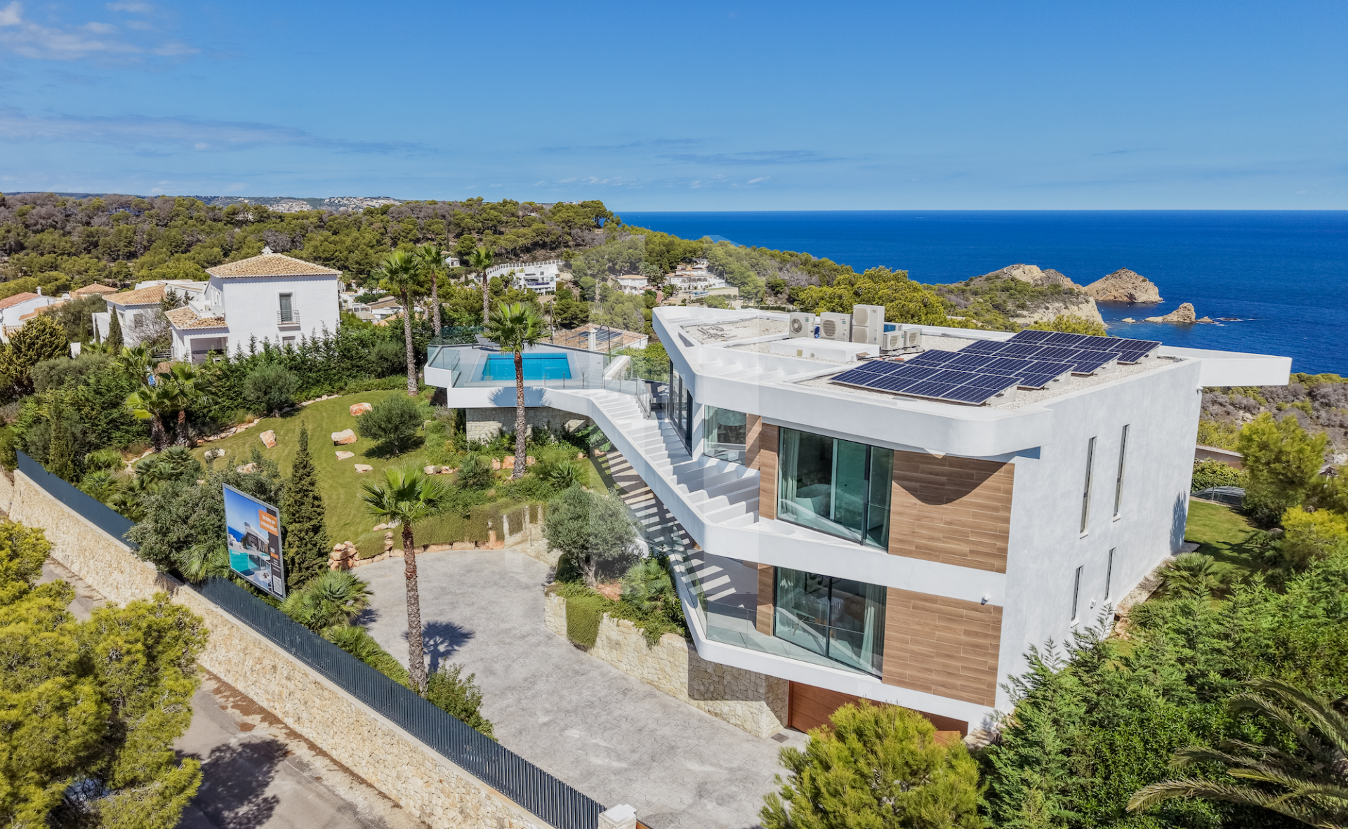renting in Jávea Luxury Villa with sea views for sale in Jávea.