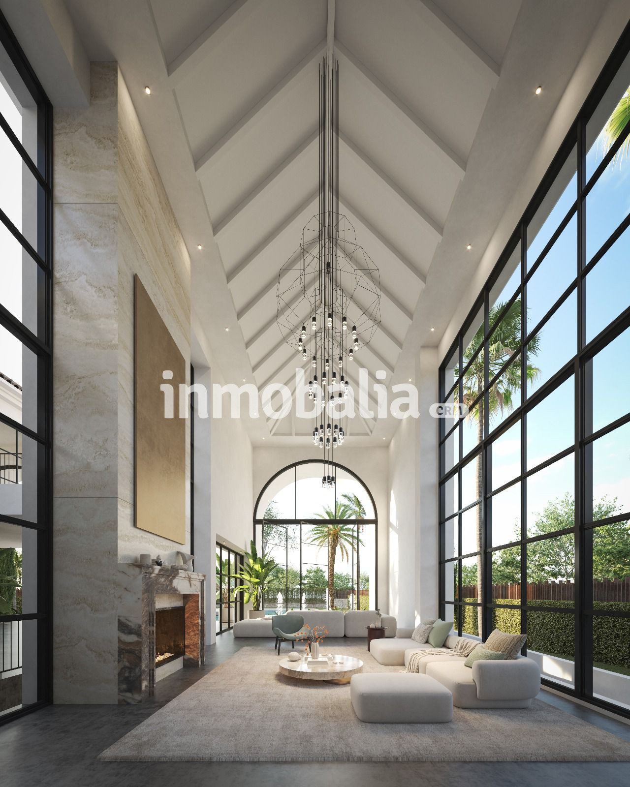 Villa Los Arcos, Plot with Project in Nueva Andalucía