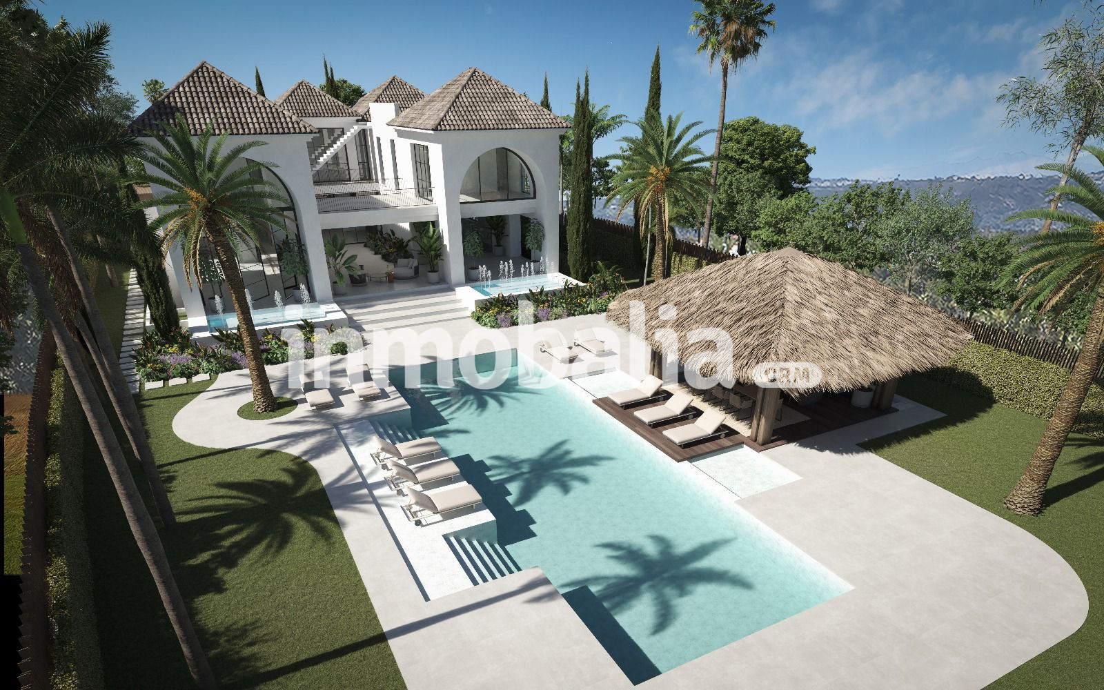 Villa Los Arcos, Plot with Project in Nueva Andalucía