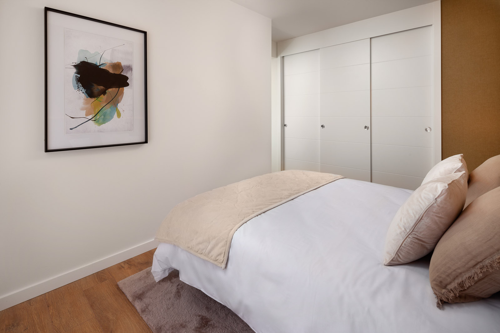 New two-bedroom apartment just steps away from the beaches in the center of Estepona.