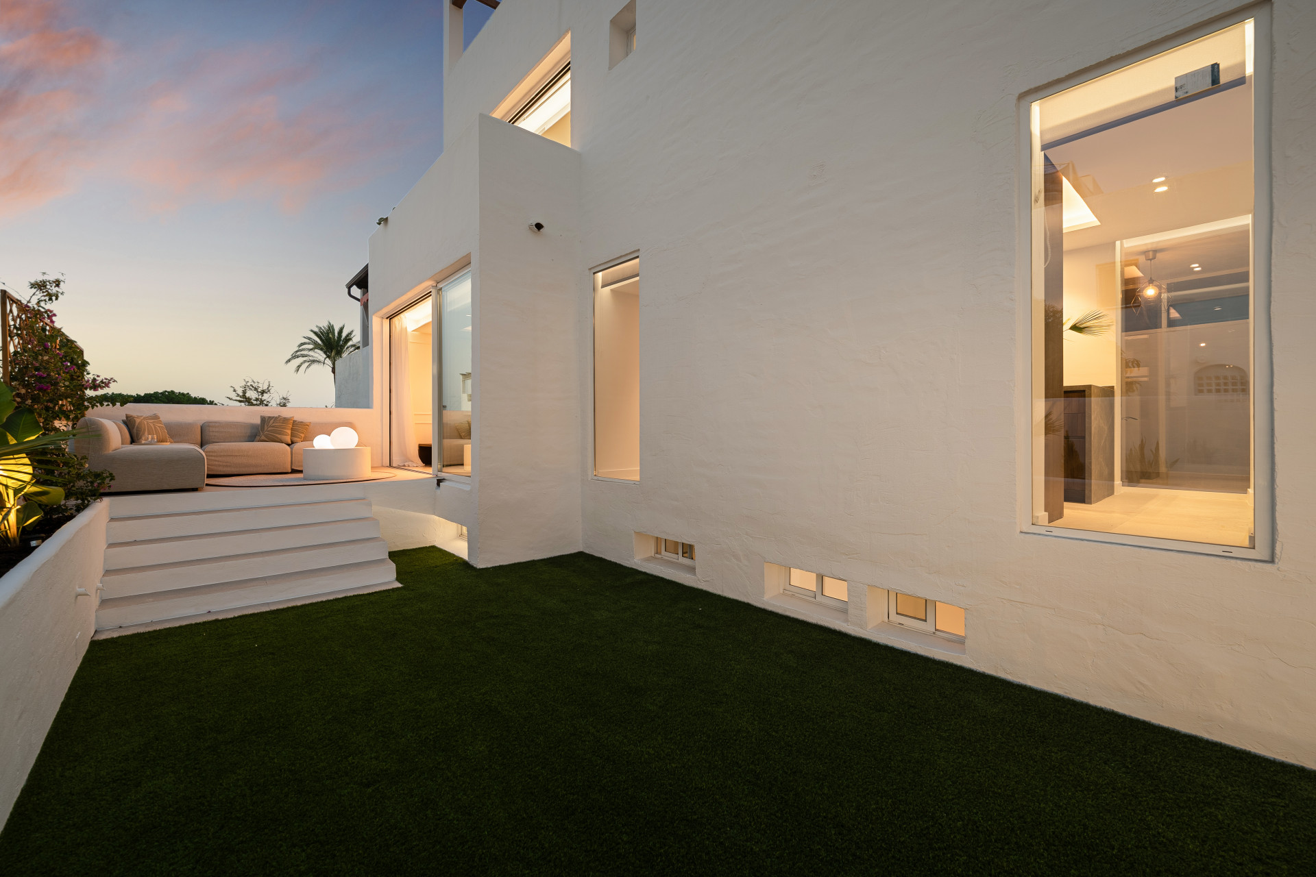 Fully Renovated Townhouse with Panoramic Sea Views on Marbella’s Golden Mile