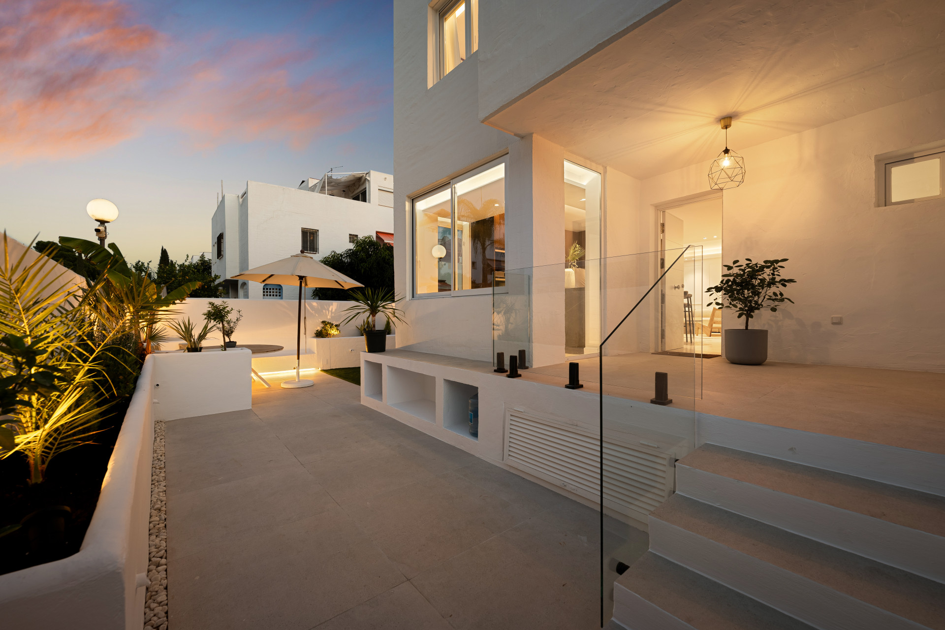 Fully Renovated Townhouse with Panoramic Sea Views on Marbella’s Golden Mile