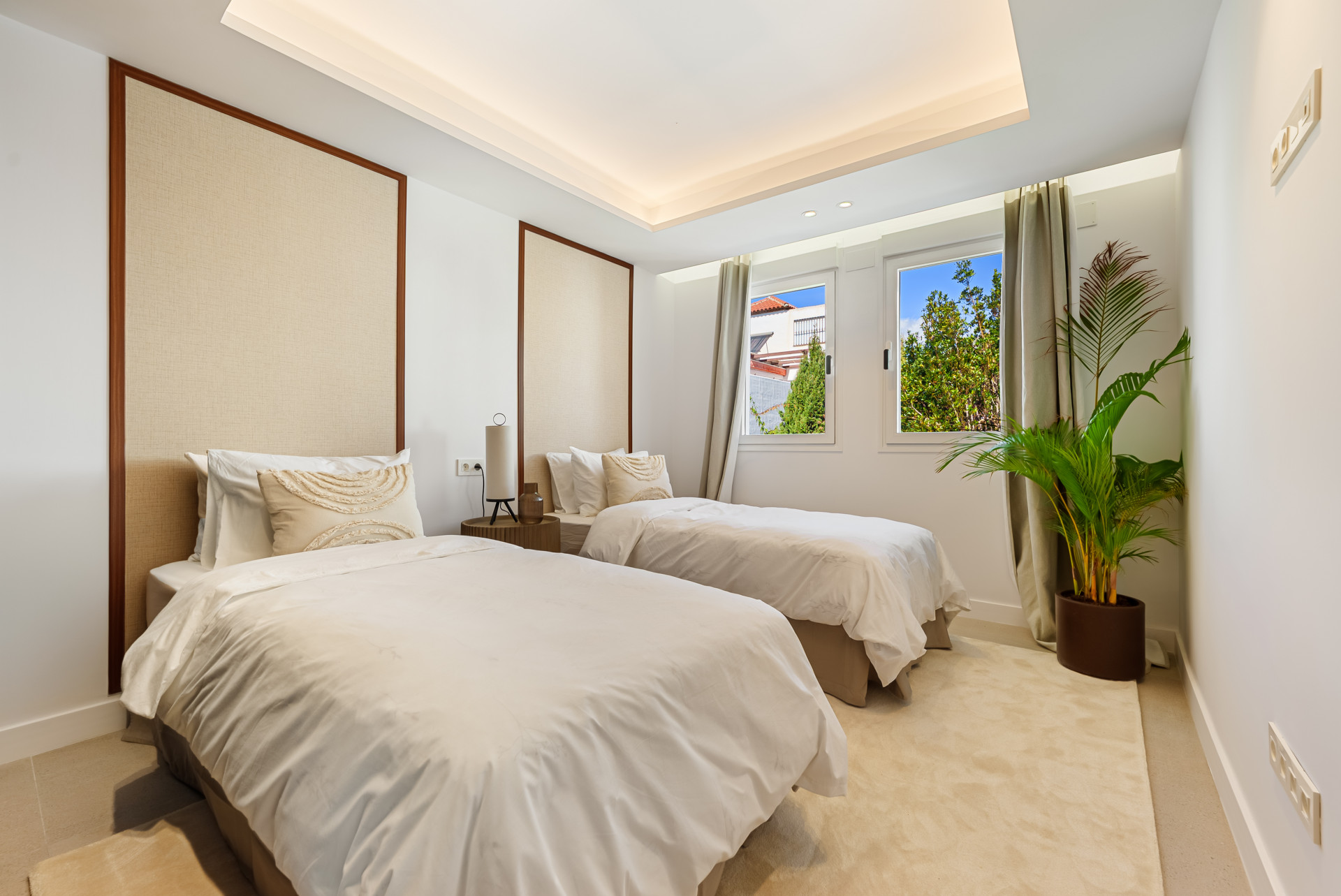 Fully Renovated Townhouse with Panoramic Sea Views on Marbella’s Golden Mile