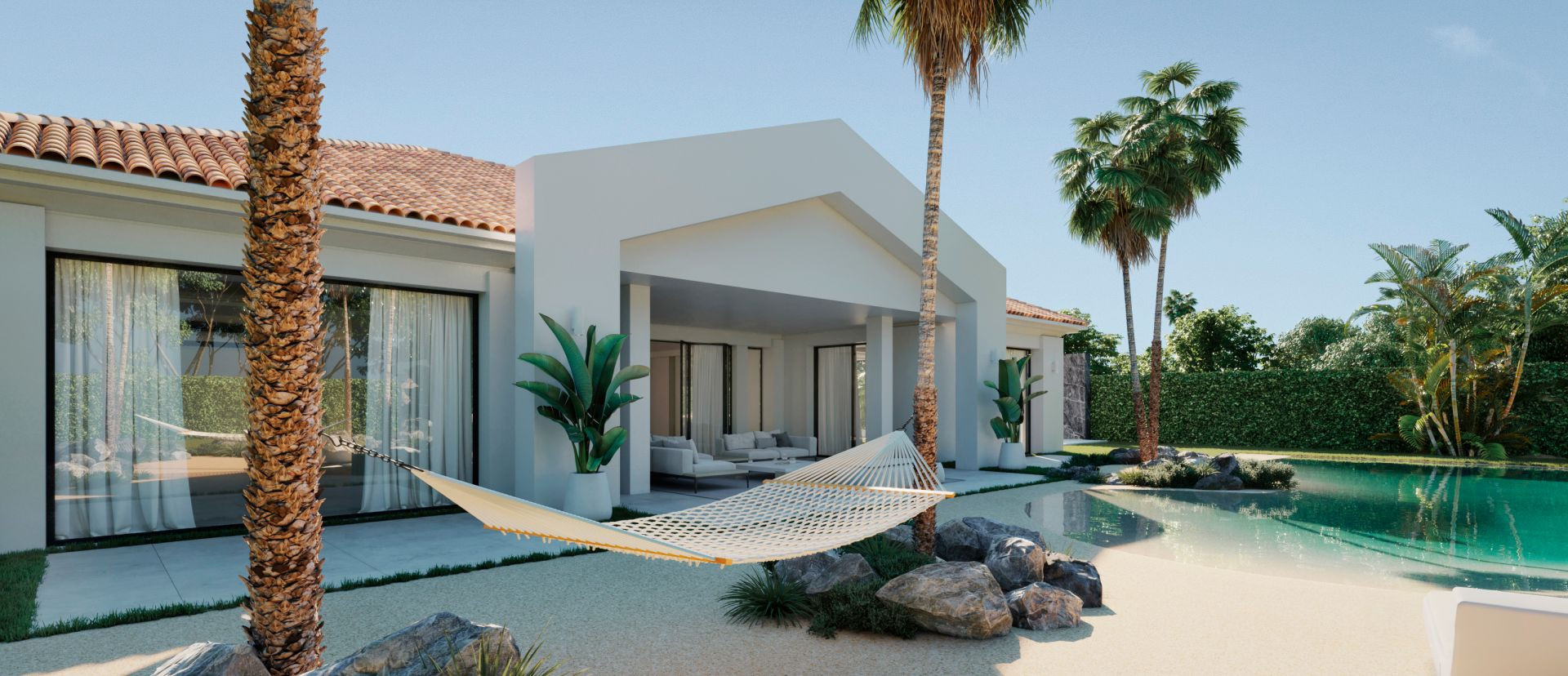 Tropical Luxury Villa with Serene, Exotic Charm.