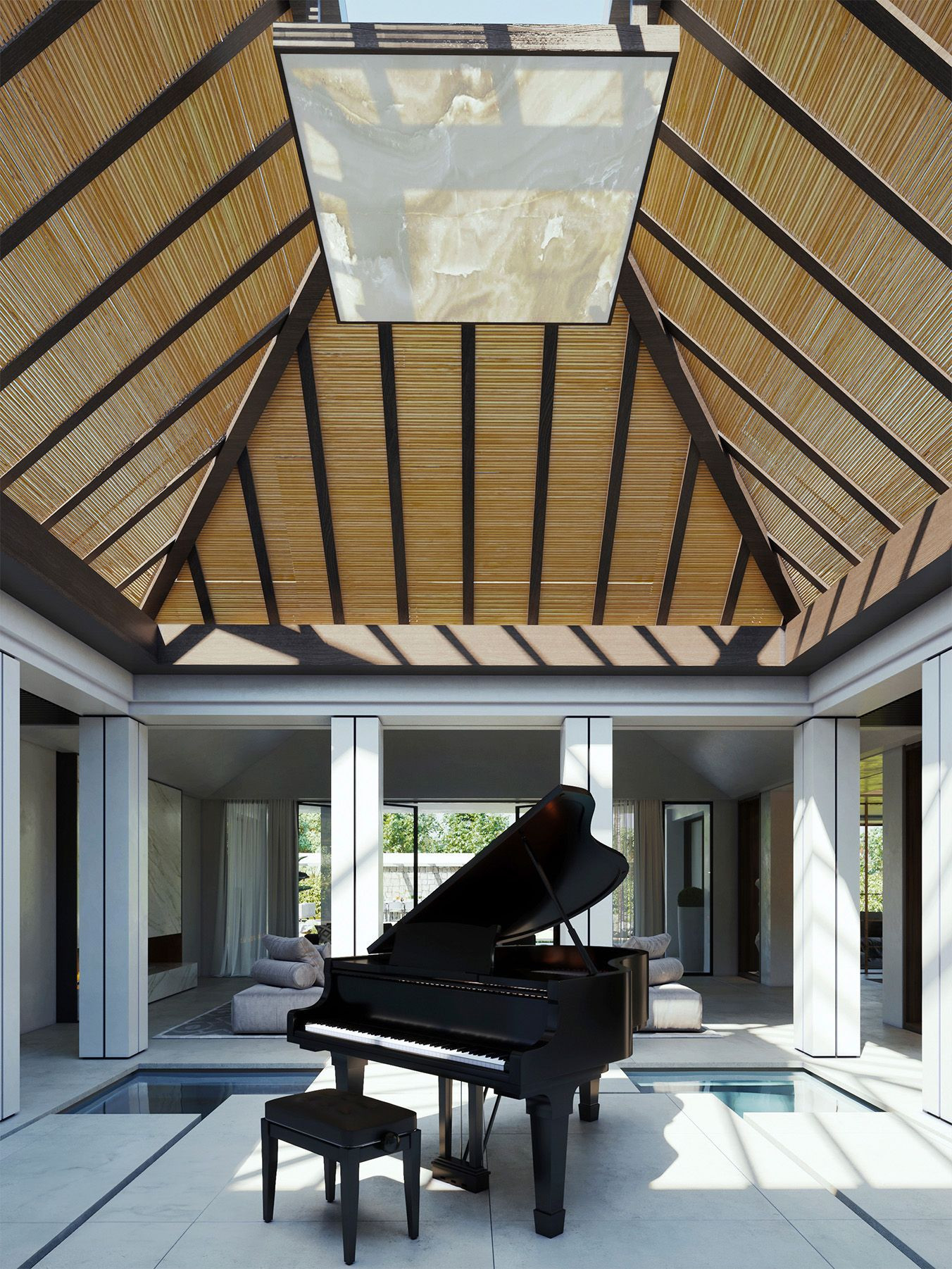 Tropical Luxury Villa with Serene, Exotic Charm.