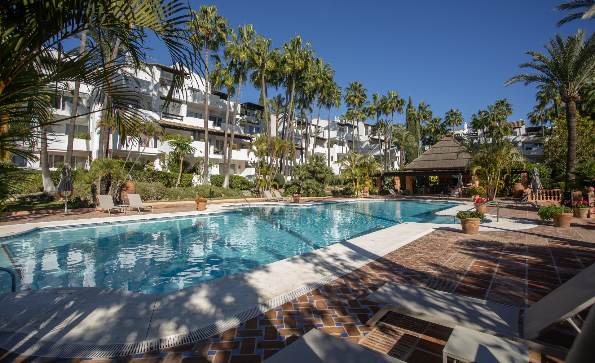 Luxurious beachfront corner penthouse.