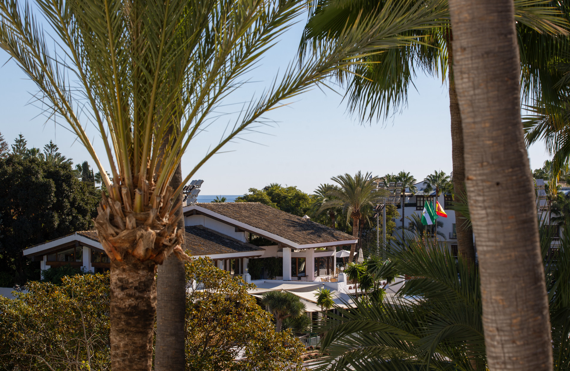 Luxurious beachfront corner penthouse.