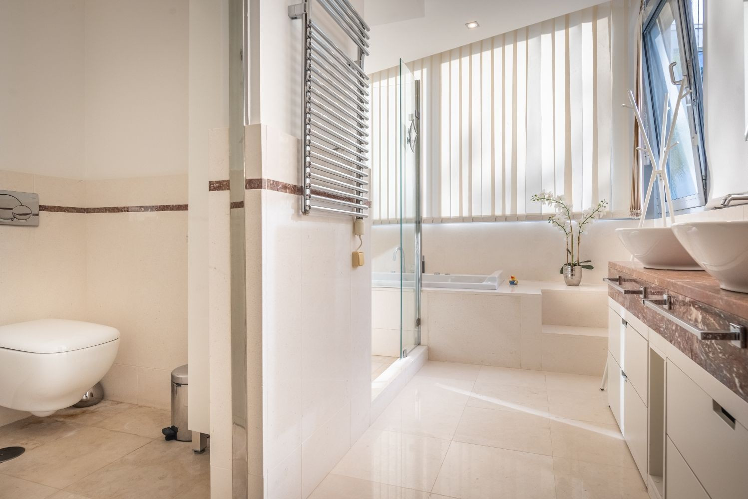 Luxury gated community with amenities.