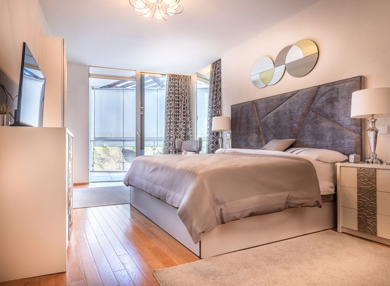 Luxury gated community with amenities.
