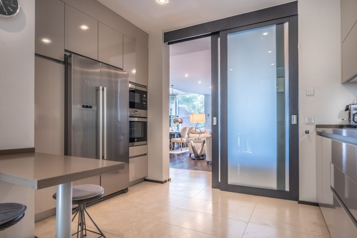 Luxury gated community with amenities.