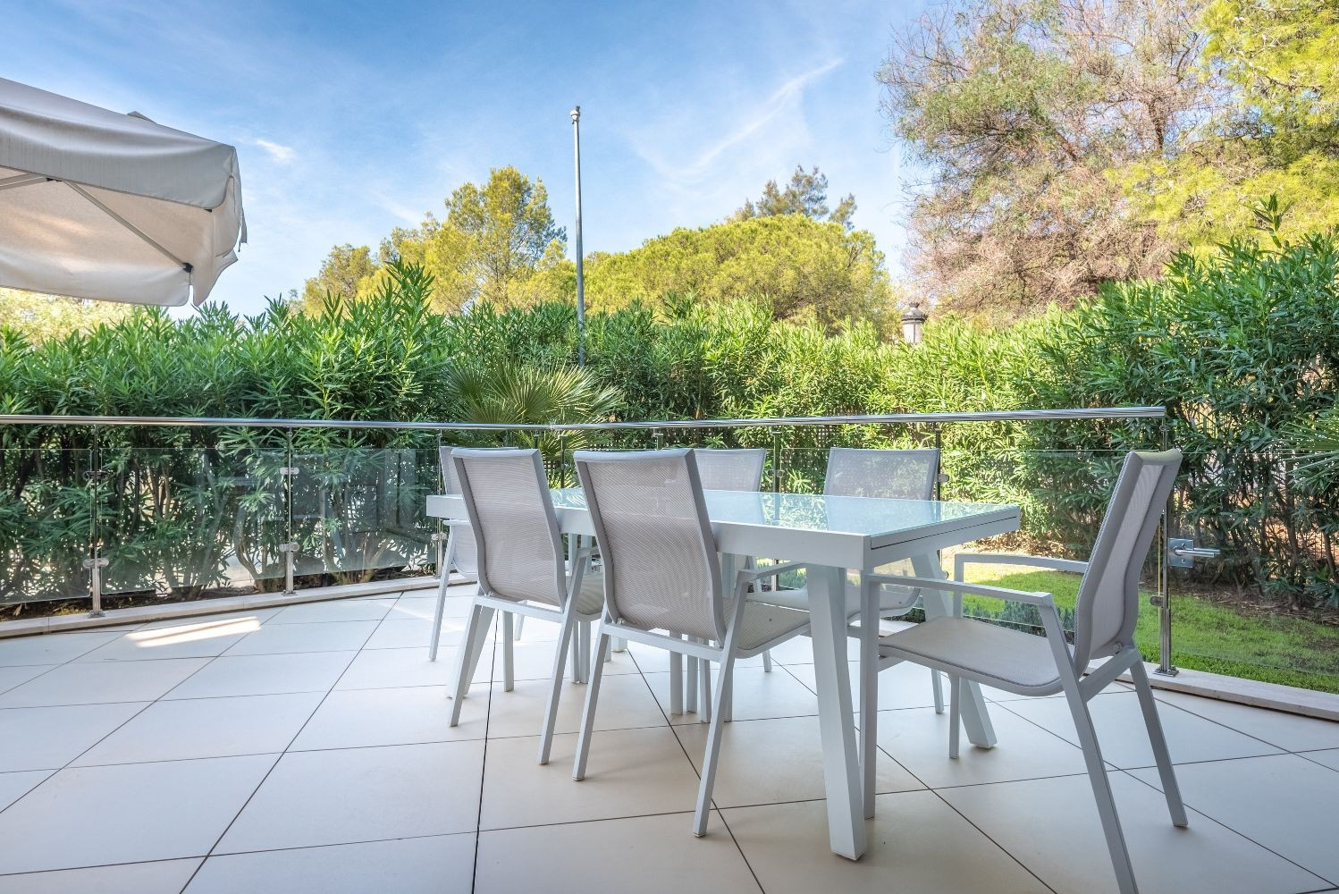 Luxury gated community with amenities.