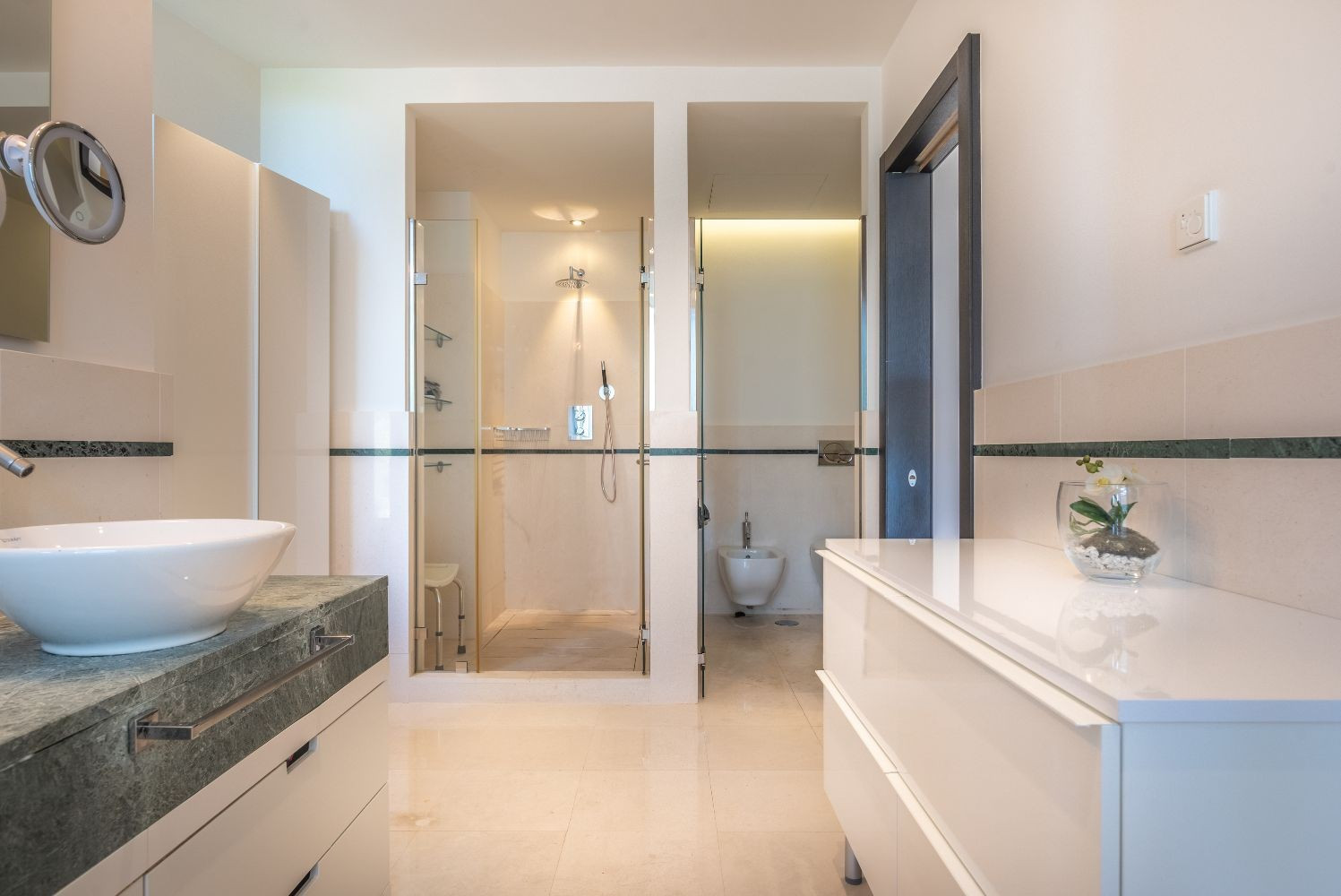 Luxury gated community with amenities.