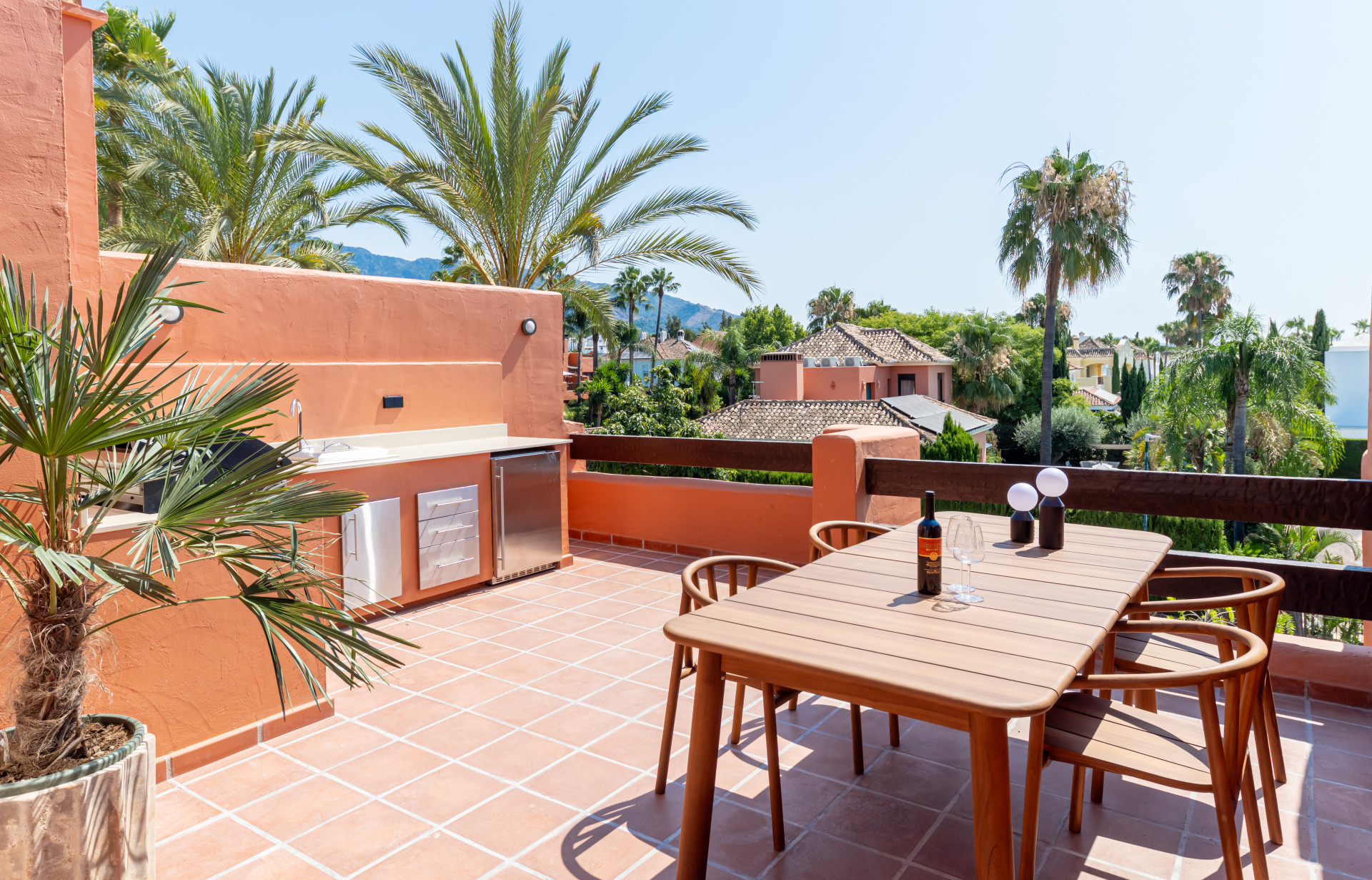 Sophisticated designer townhouse in one of the most exclusive locations in Altos de Puente Romano.