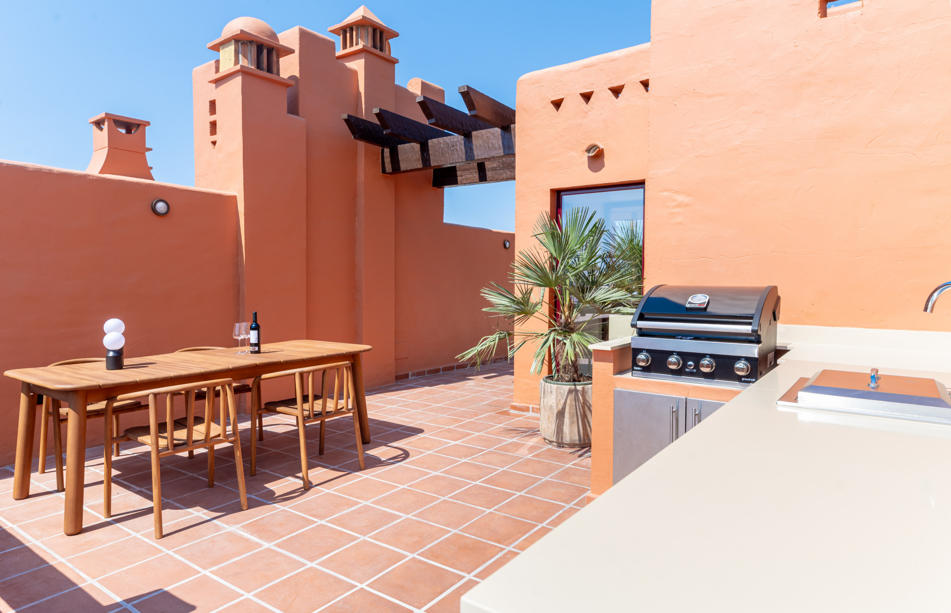 Sophisticated designer townhouse in one of the most exclusive locations in Altos de Puente Romano.