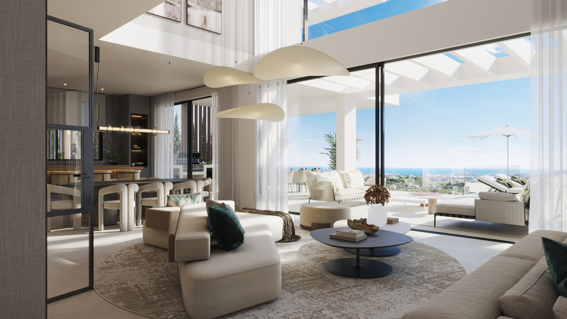 Luxury Villas with Panoramic Sea Views on the New Golden Mile