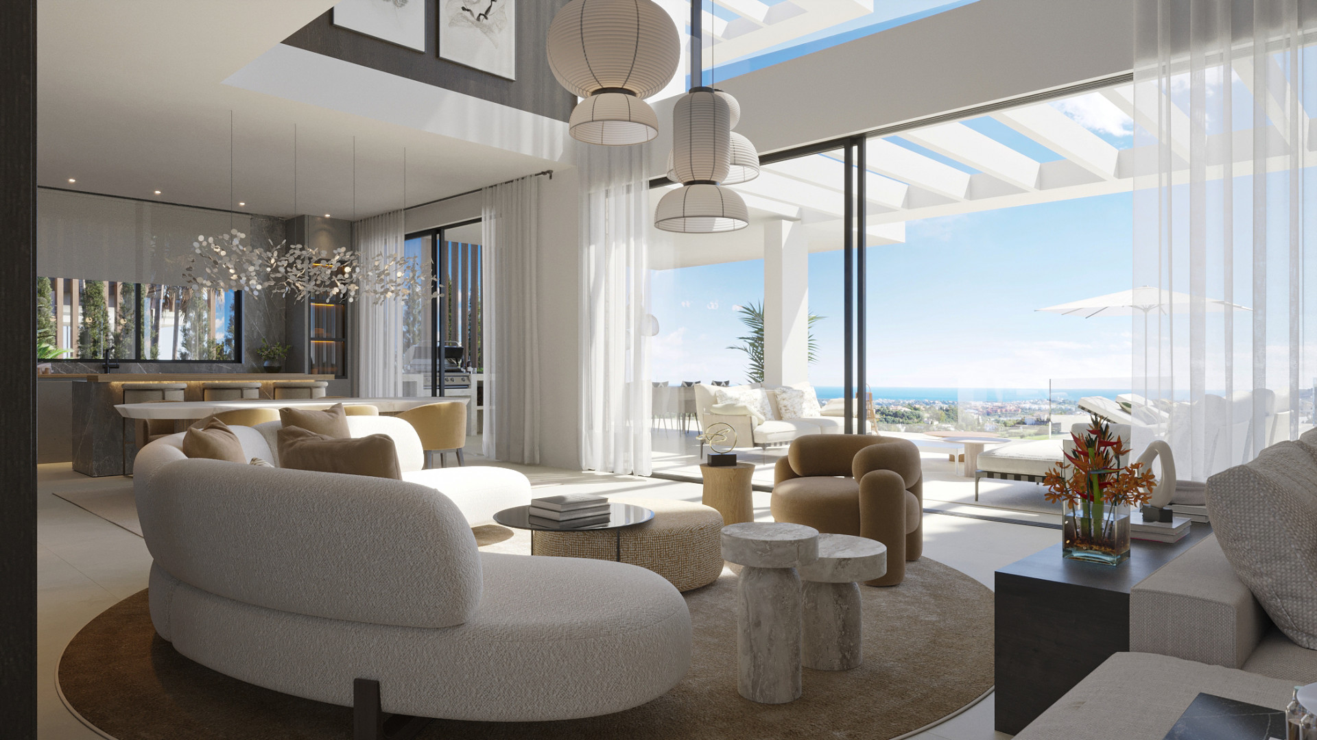 Luxury Villas with Panoramic Sea Views on the New Golden Mile