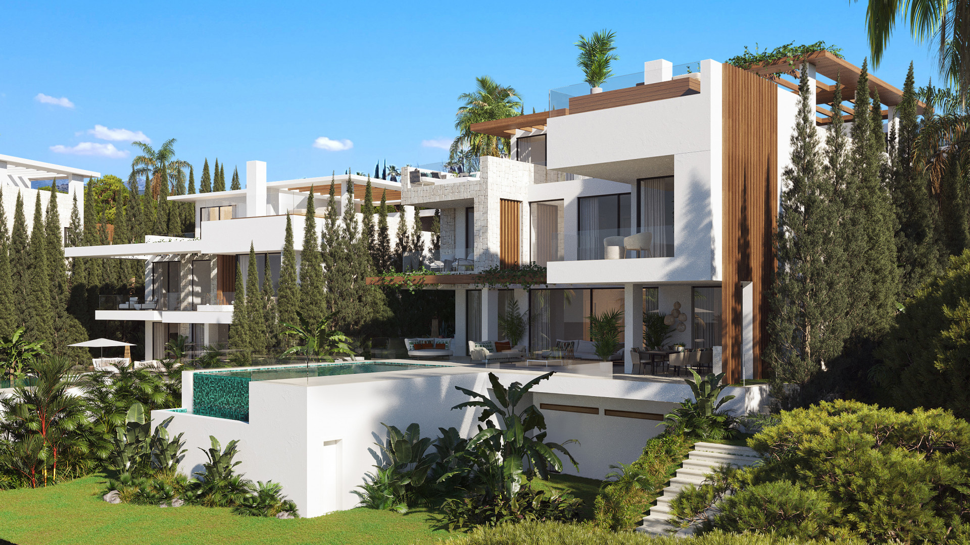 Luxury Villas with Panoramic Sea Views on the New Golden Mile