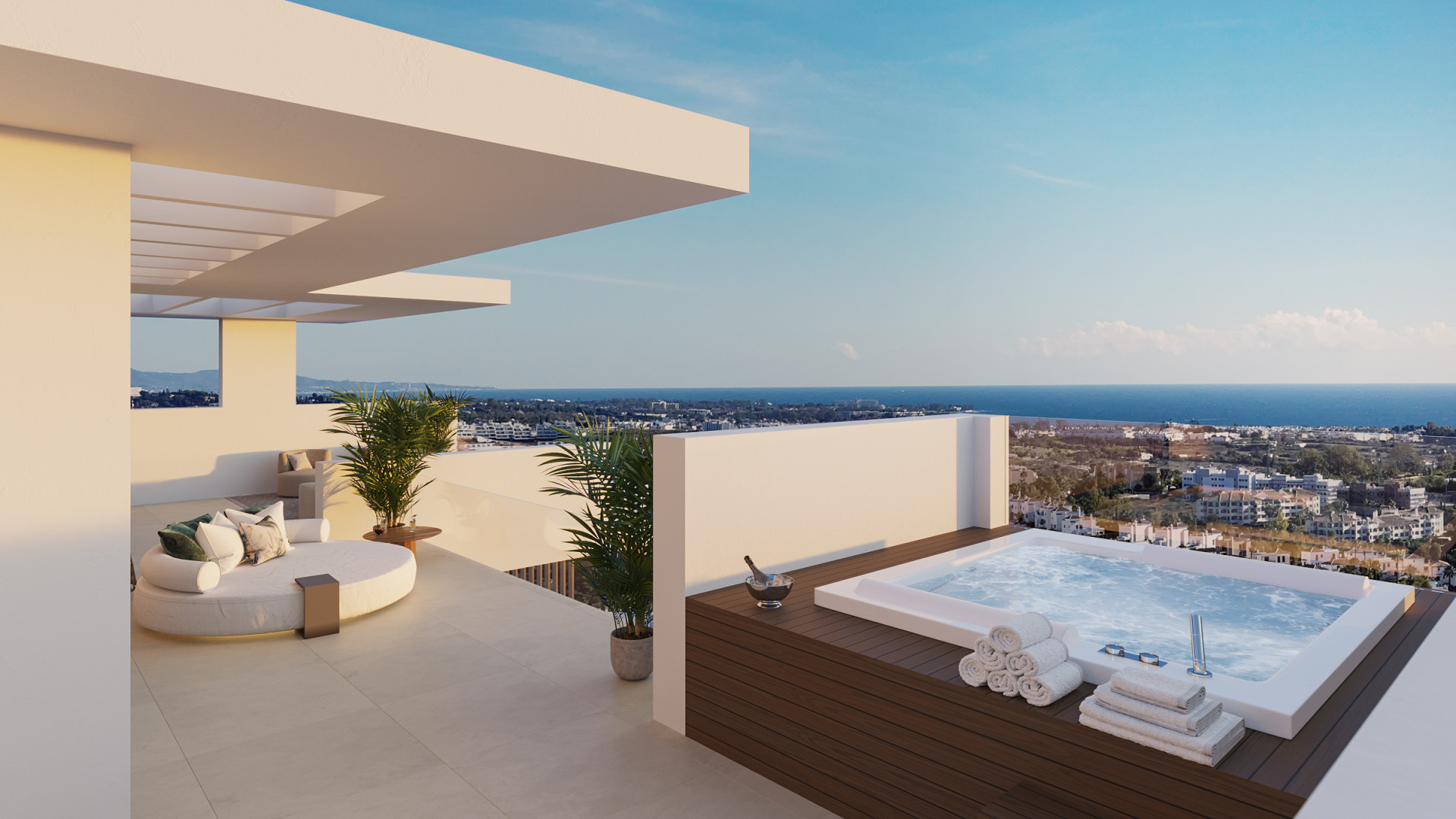 Luxury Villas with Panoramic Sea Views on the New Golden Mile