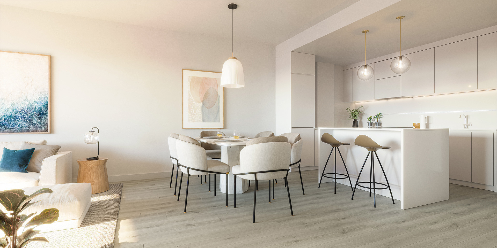 Contemporary Apartments in Mijas Costa