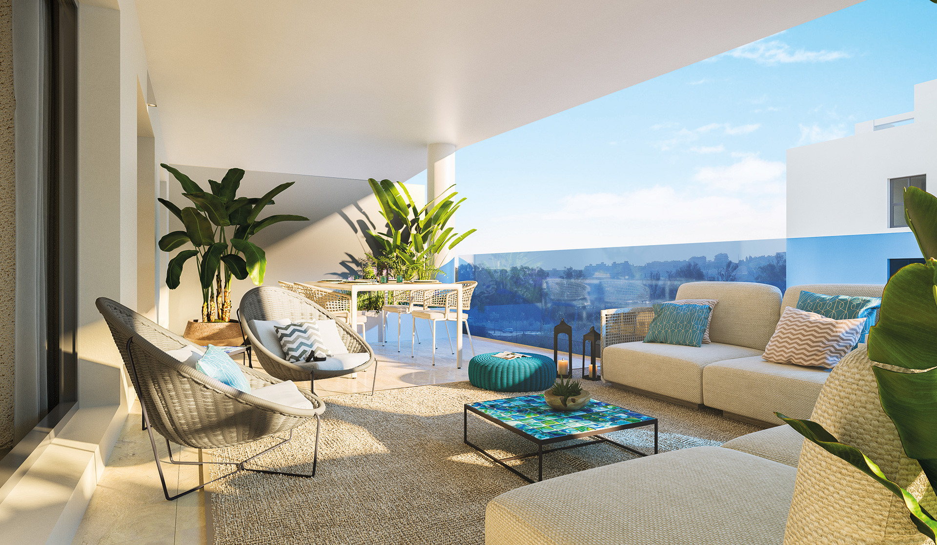 Contemporary Apartments in Mijas Costa