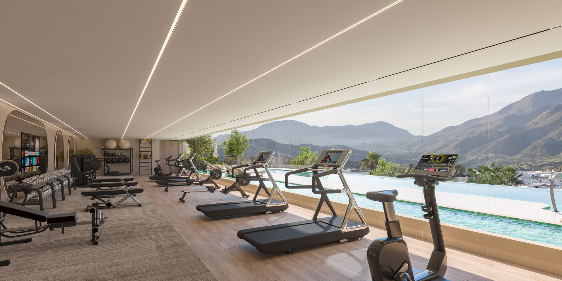 Modern Apartments with Sea and Mountain Views in Estepona