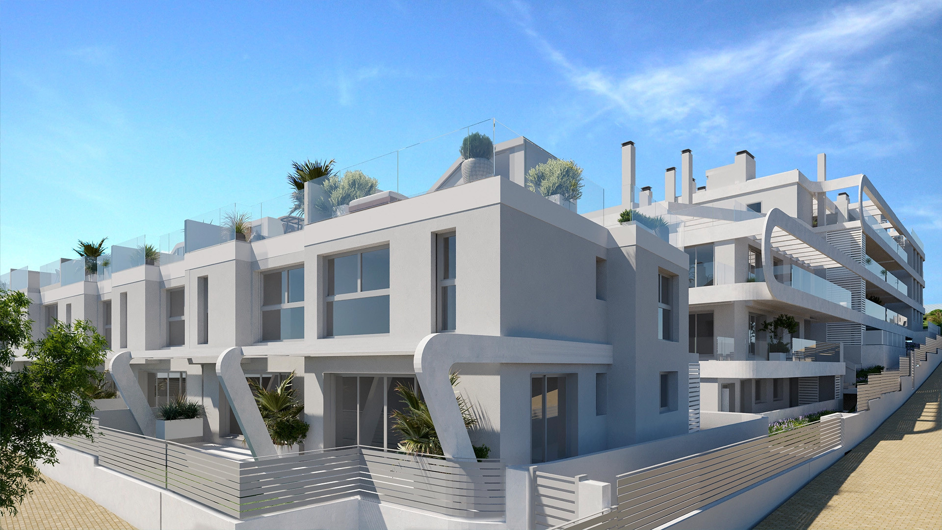 Contemporary Homes in Estepona