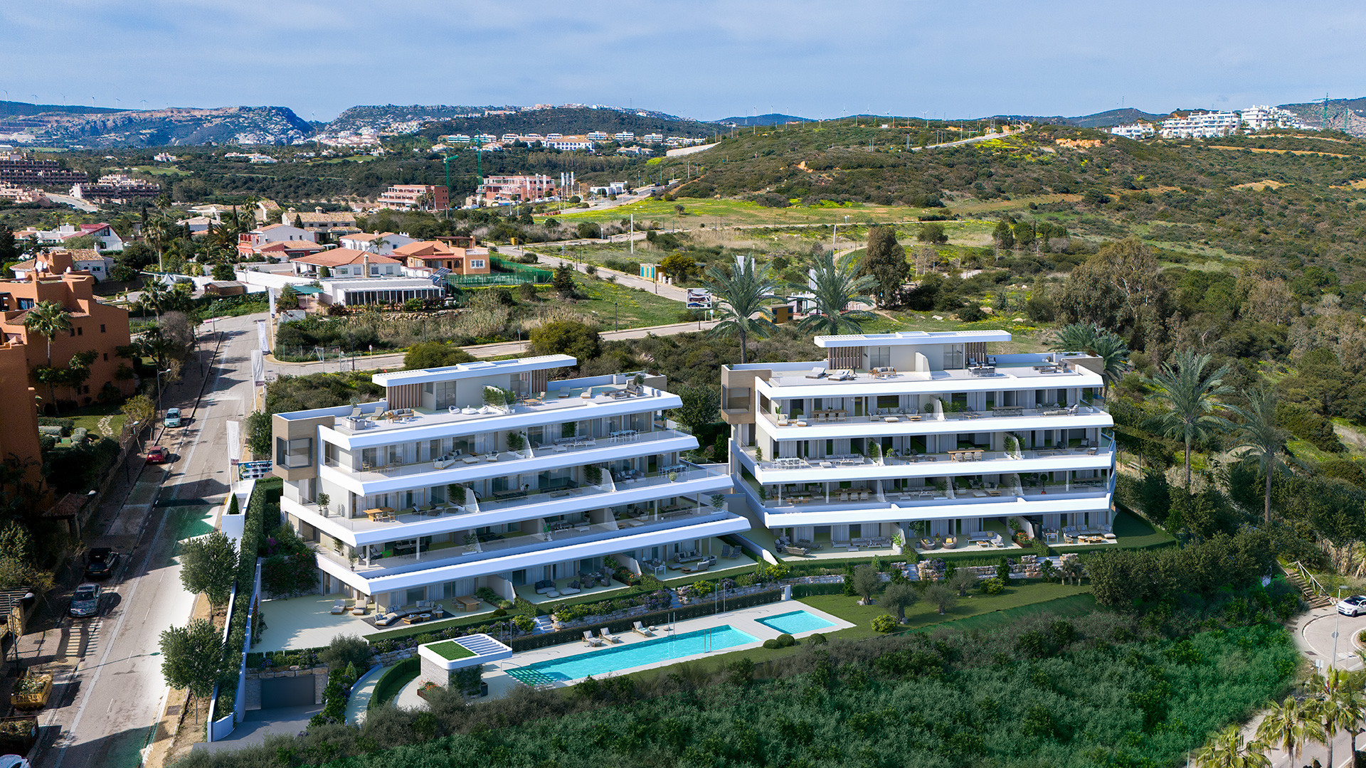Boutique Apartments Overlooking the Mediterranean