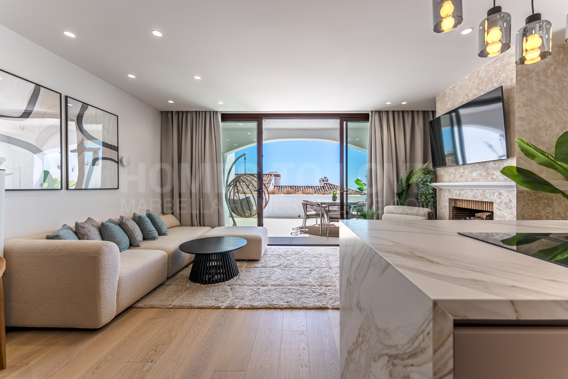 Beautifully refurbished traditional Spanish townhouse combines classic charm with a sleek modern touch in Los Arqueros