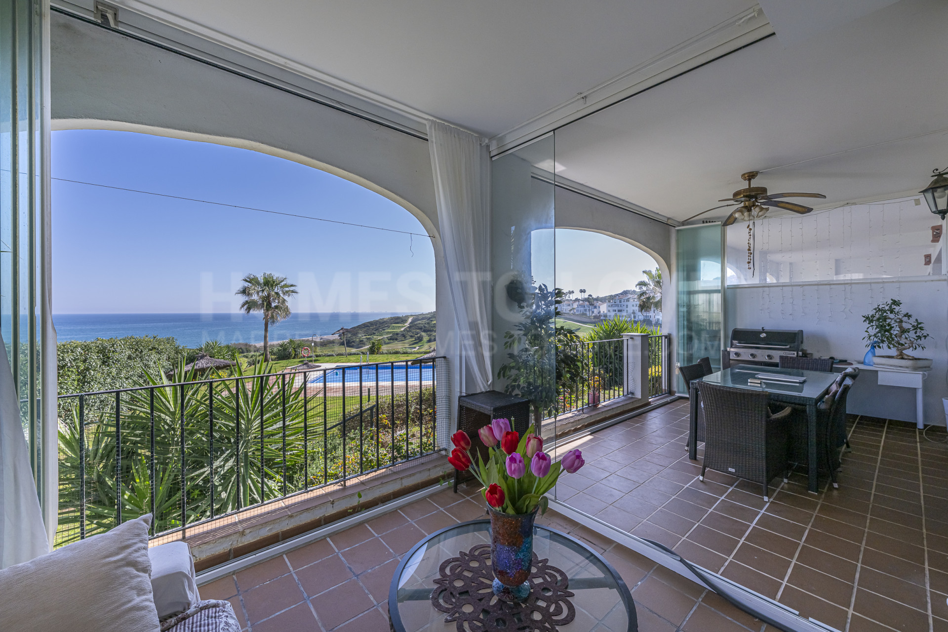 Seafront apartment in Portofino with terrace and panoramic Mediterranean views.