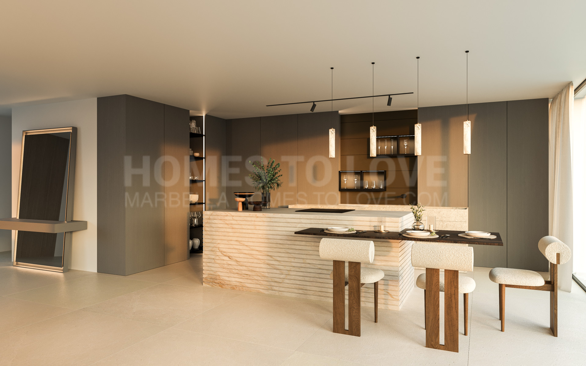 Villa Merisa is an exclusive, fully renovated luxury villa in Nueva Andalucía, Marbella