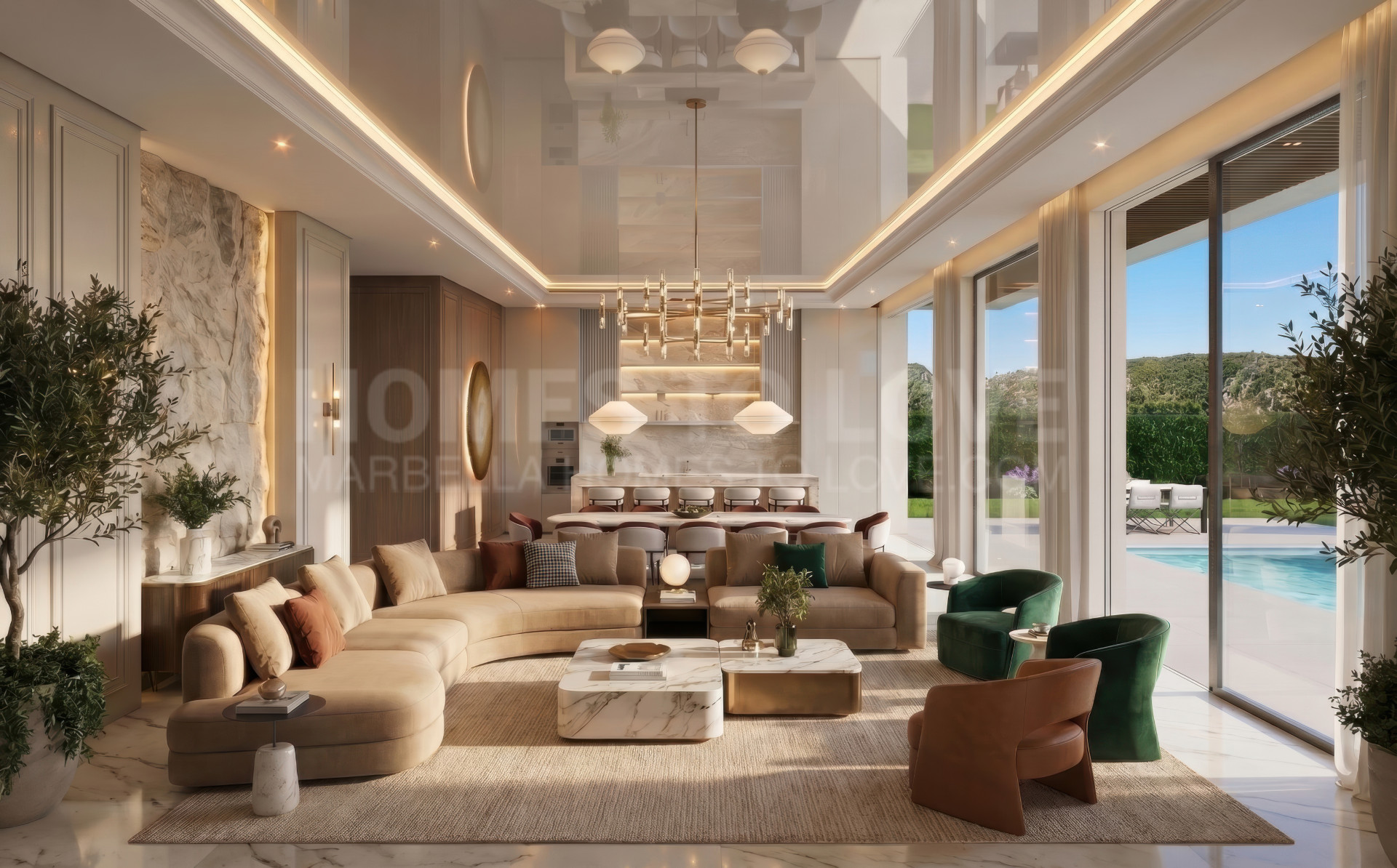 Le Monte is an exclusive collection of 31 luxury villas in the prestigious hills of Benahavís
