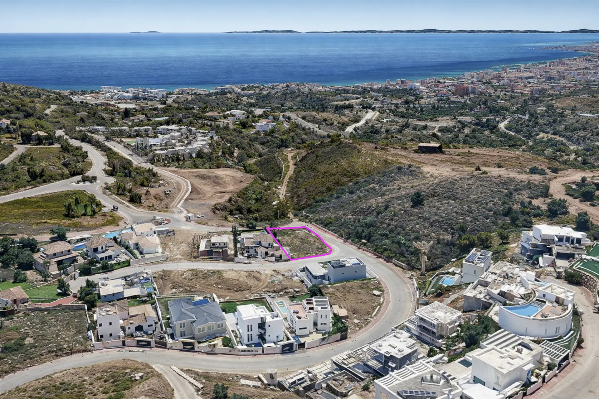 Tomt till salu i Mijas La Nueva
