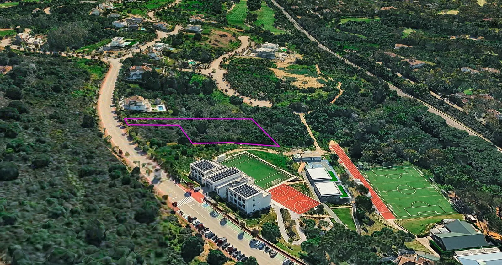 Plot in La Reserva