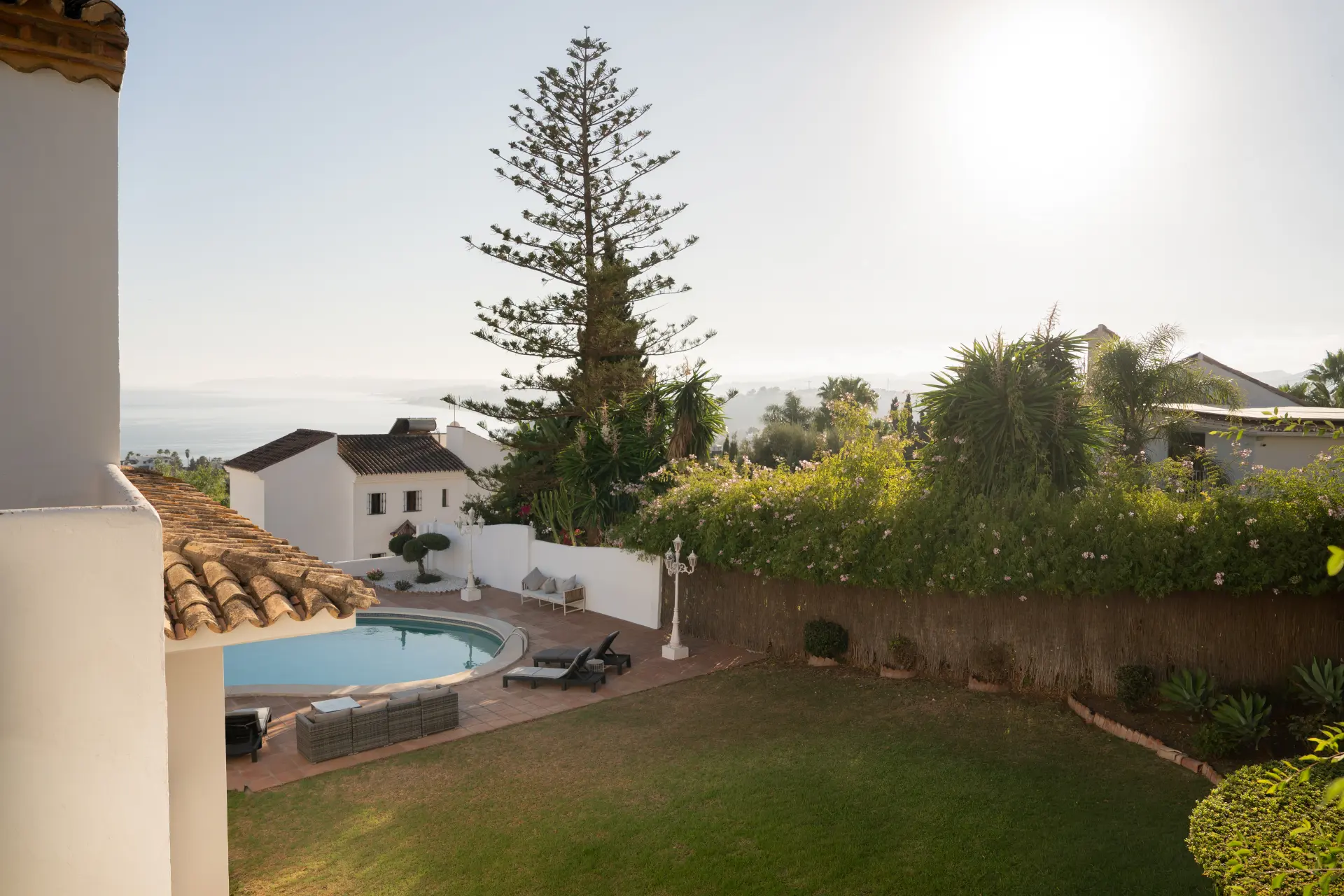 Charming family villa with panoramic sea views in Seghers, Estepona