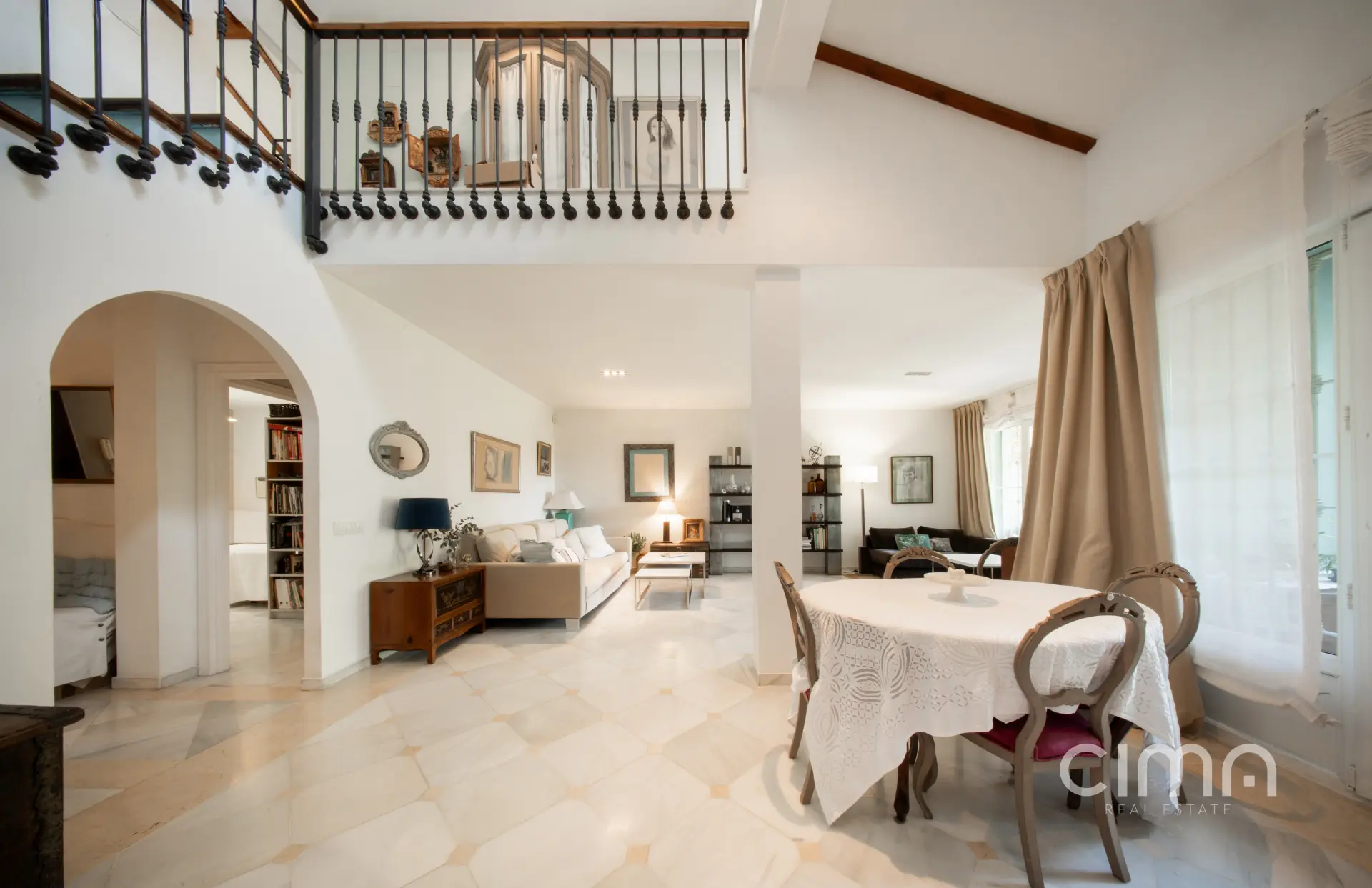 Frontline golf townhouse in Guadalmina Alta