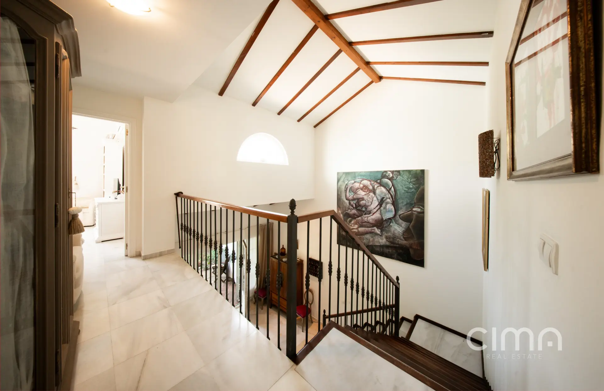Frontline golf townhouse in Guadalmina Alta