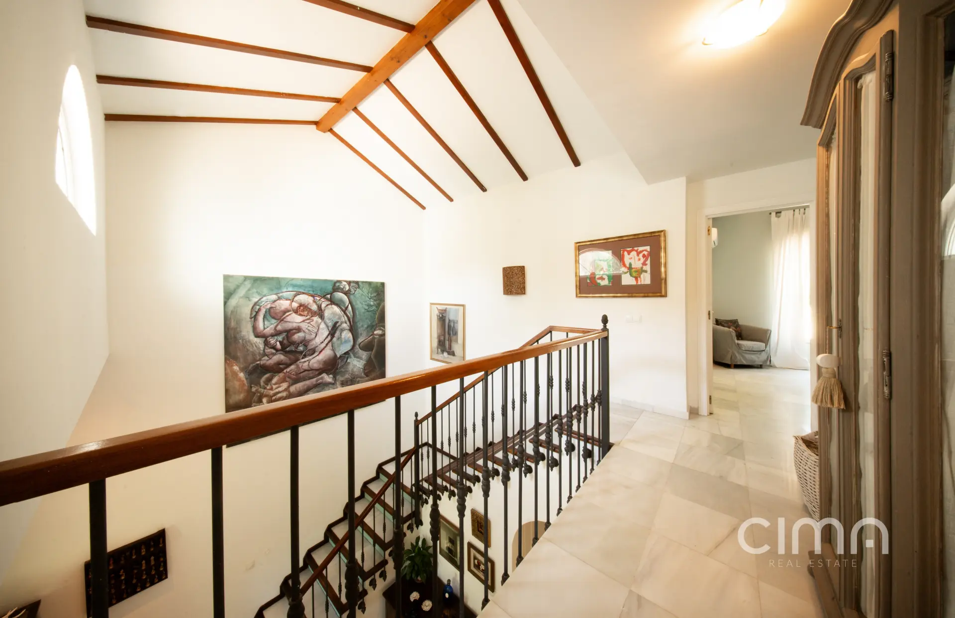 Frontline golf townhouse in Guadalmina Alta