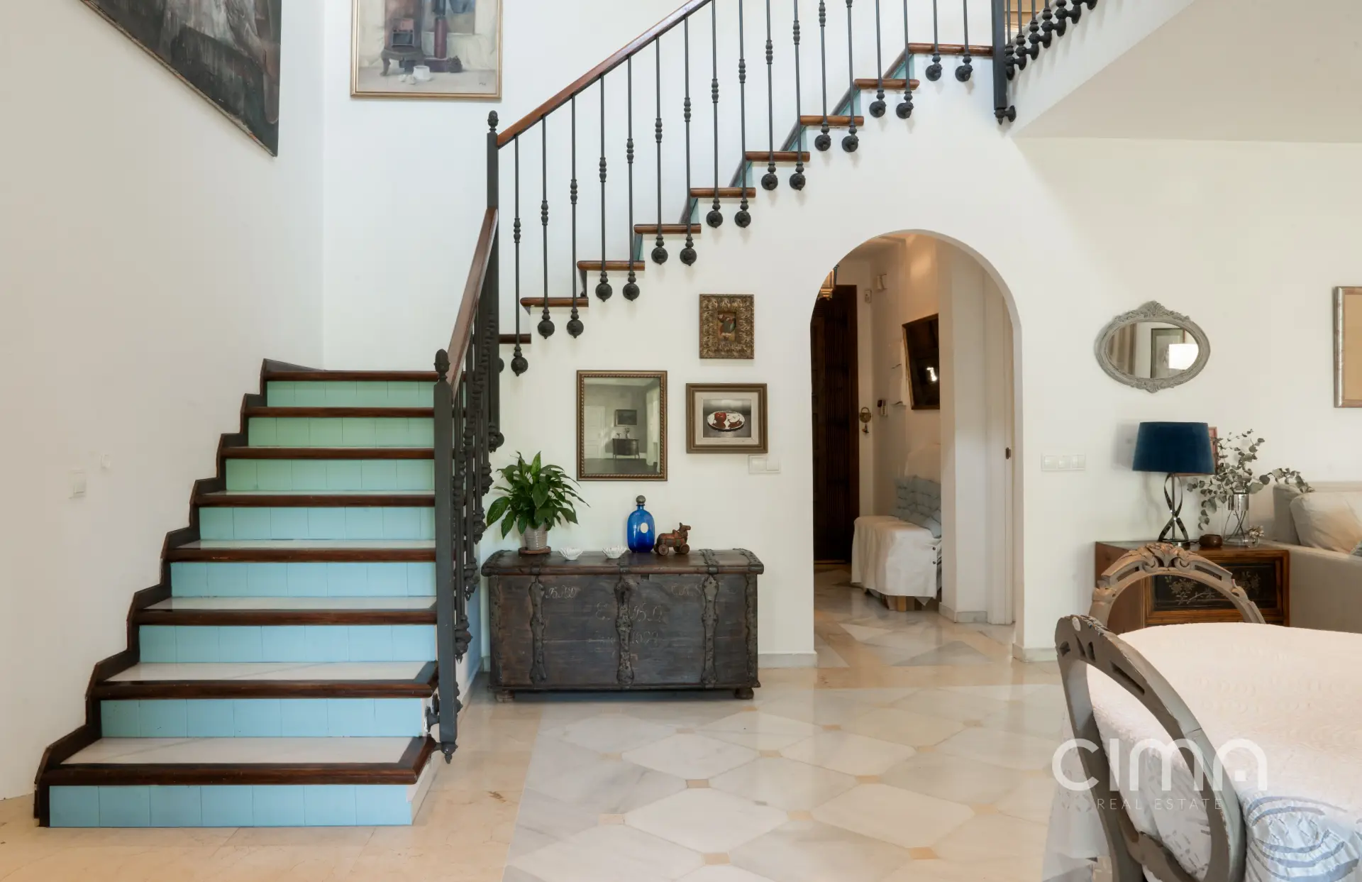 Frontline golf townhouse in Guadalmina Alta