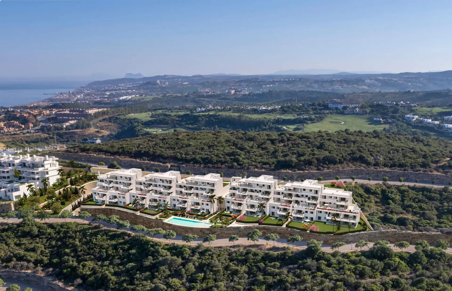 Las Terrazas de Cortesín Bon Air, modern apartments and penthouses in the prestigious Finca Cortesín