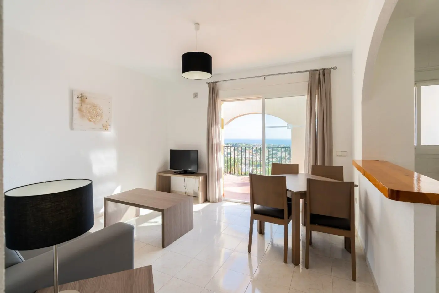 Penthouse à vendre à Calpe avec une terrasse spacieuse