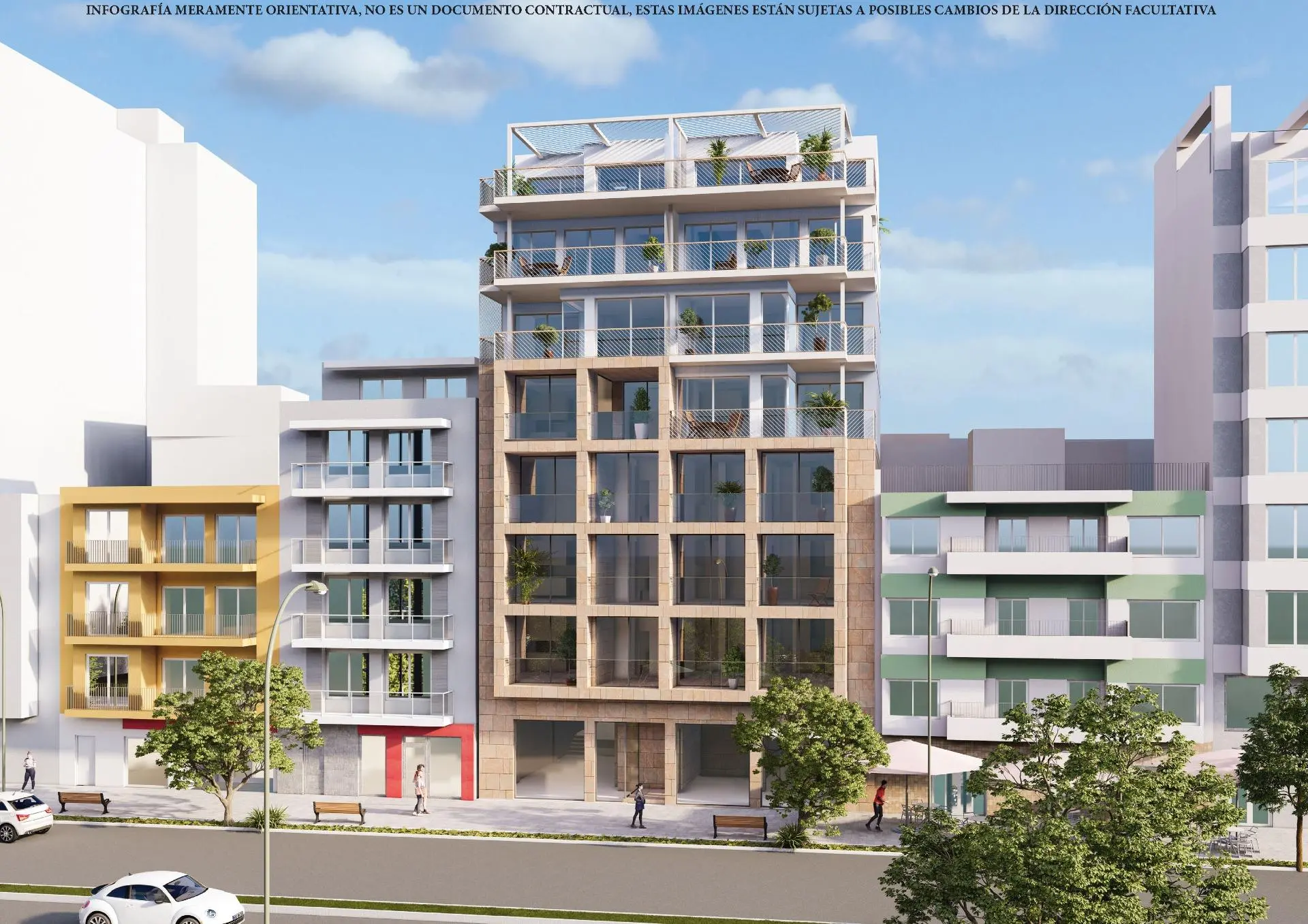 Penthouse te koop in Villajoyosa met ruim terras