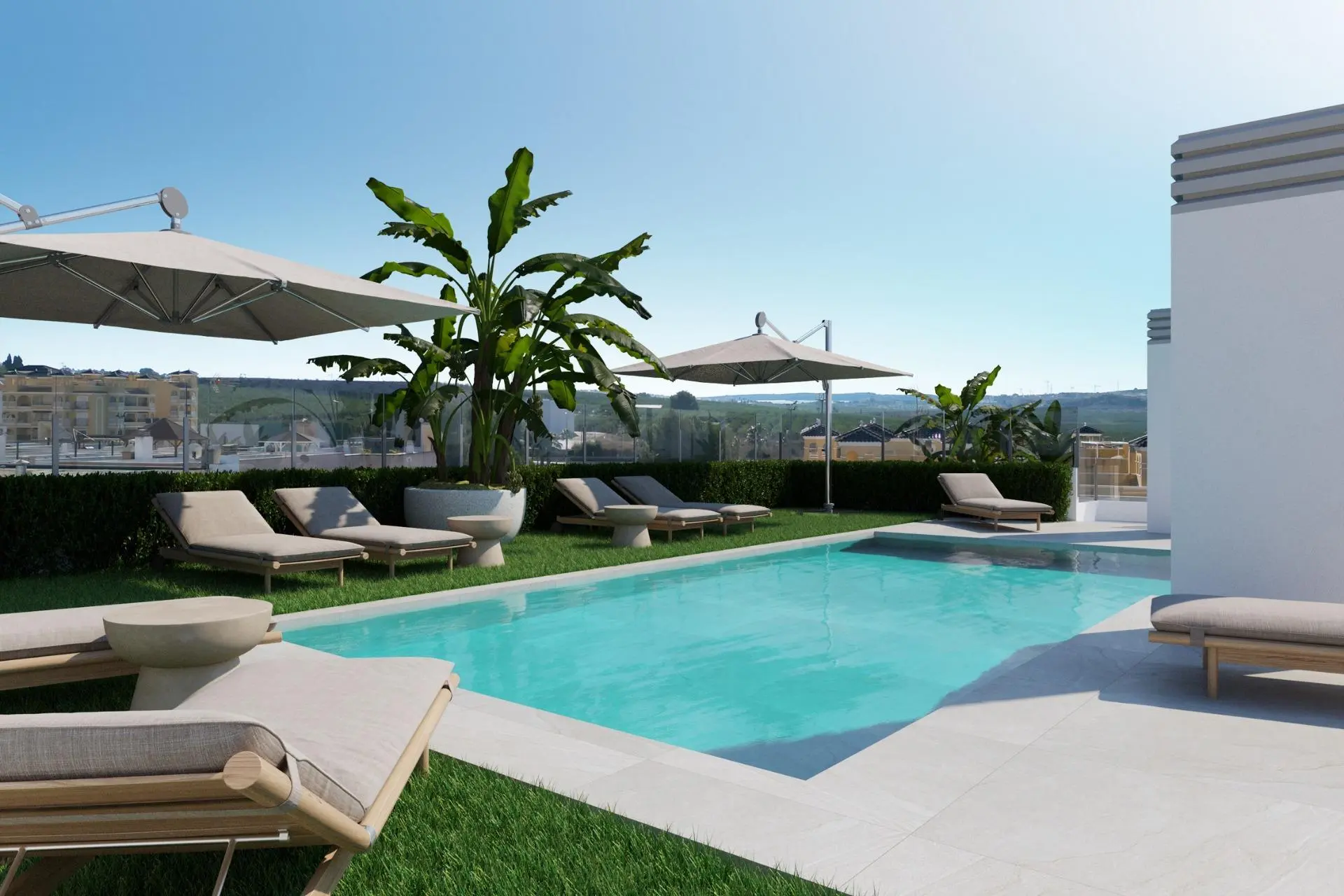 Penthouse zum Verkauf in Algorfa mit privatem Solarium