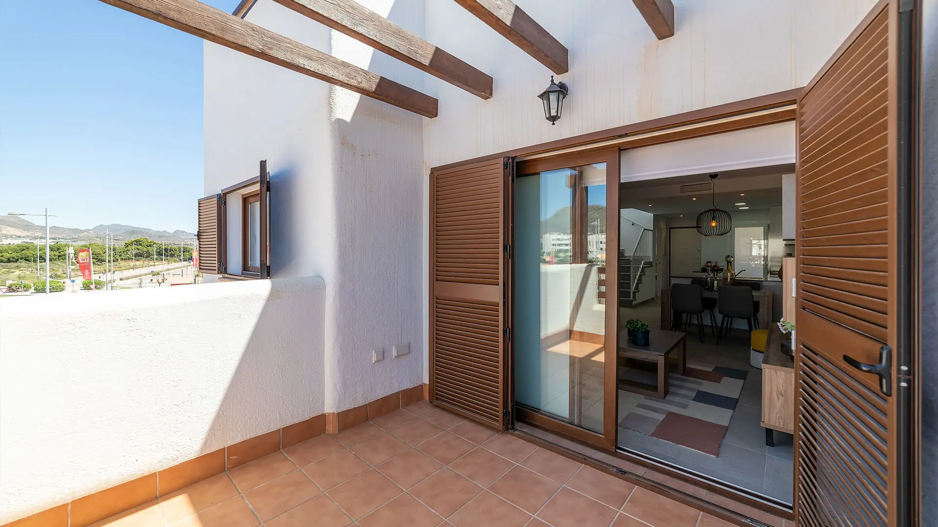 Strandappartement met terras of tuin bij Playa Los Nardos, Pulpi