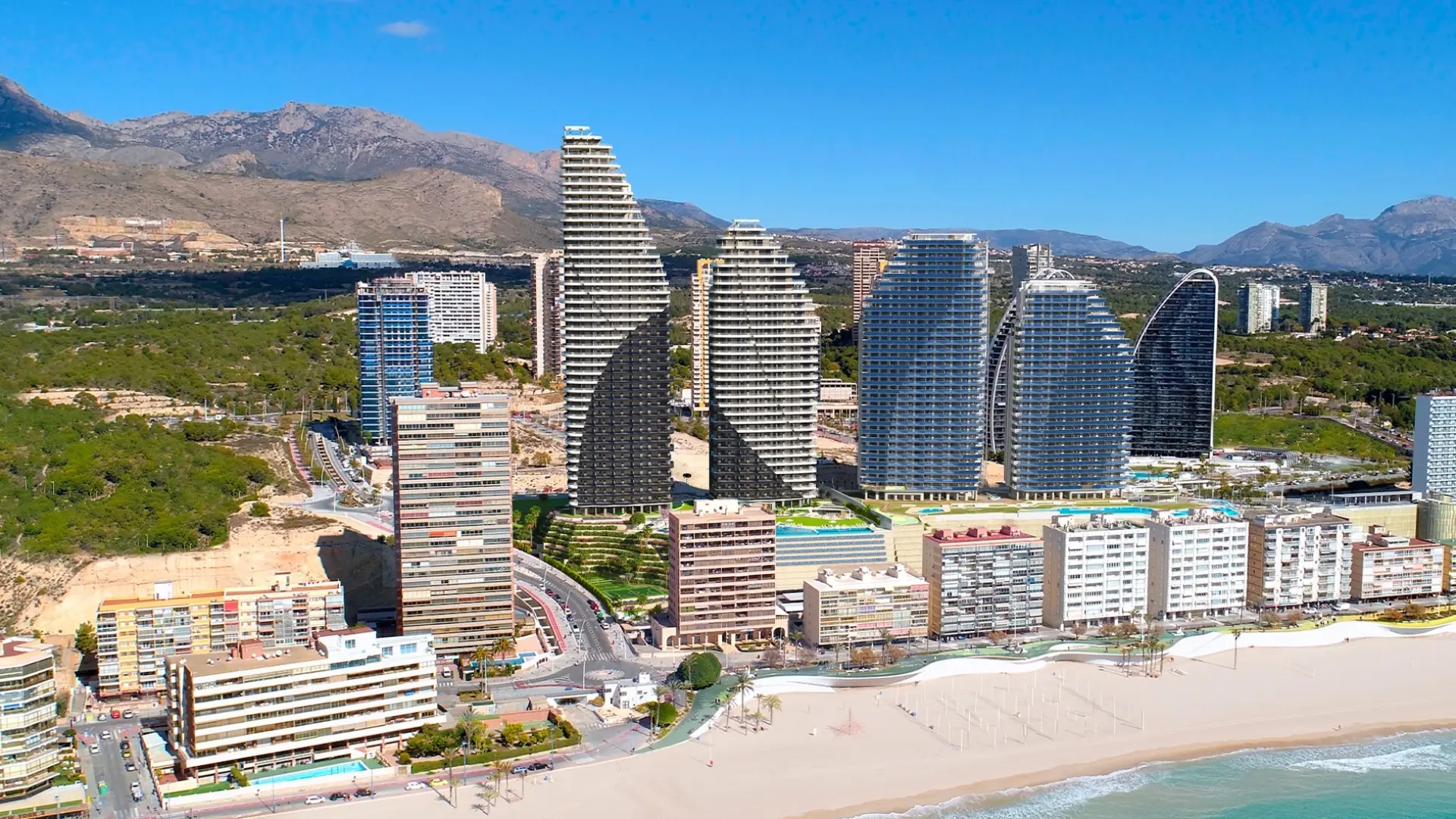 Appartement de 3 chambres avec vue sur la mer à Benidorm