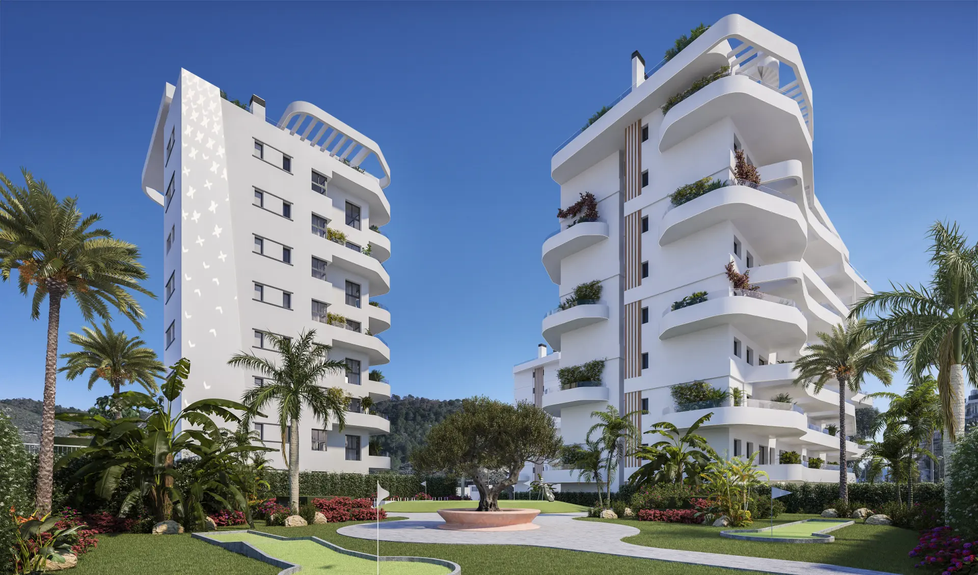 Luxusapartment mit 3 Schlafzimmern in Villajoyosa