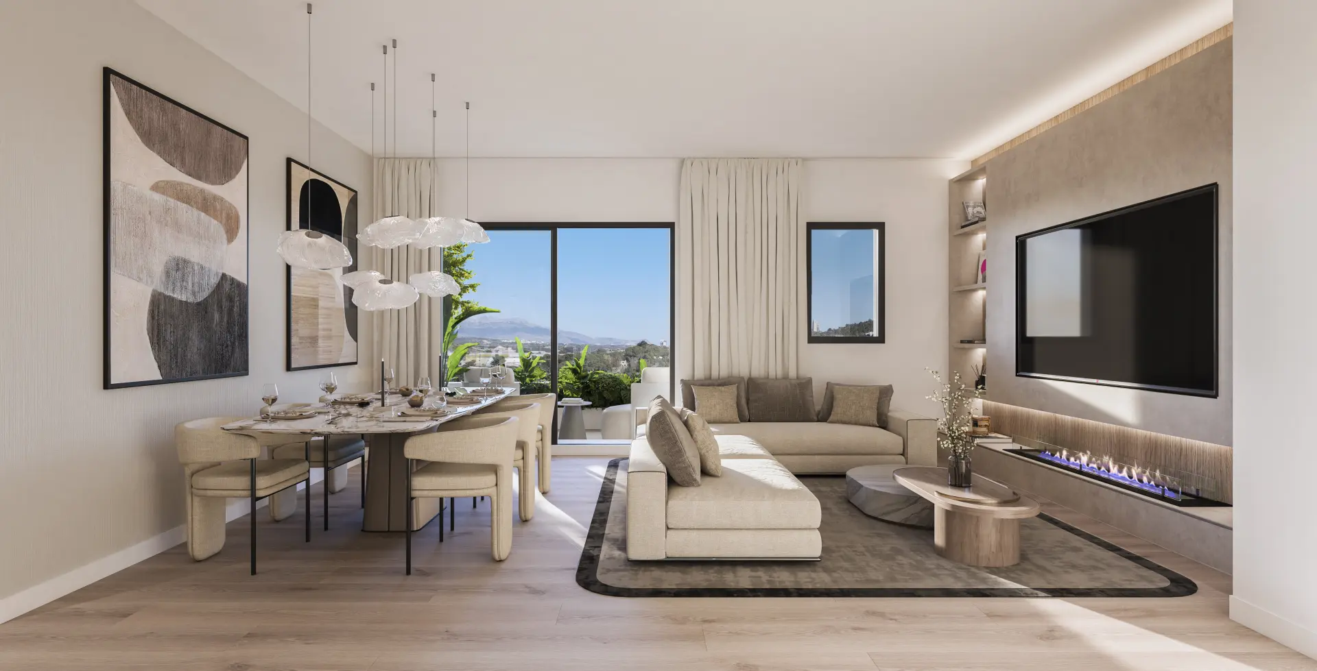 Luxusapartment mit 3 Schlafzimmern in Villajoyosa