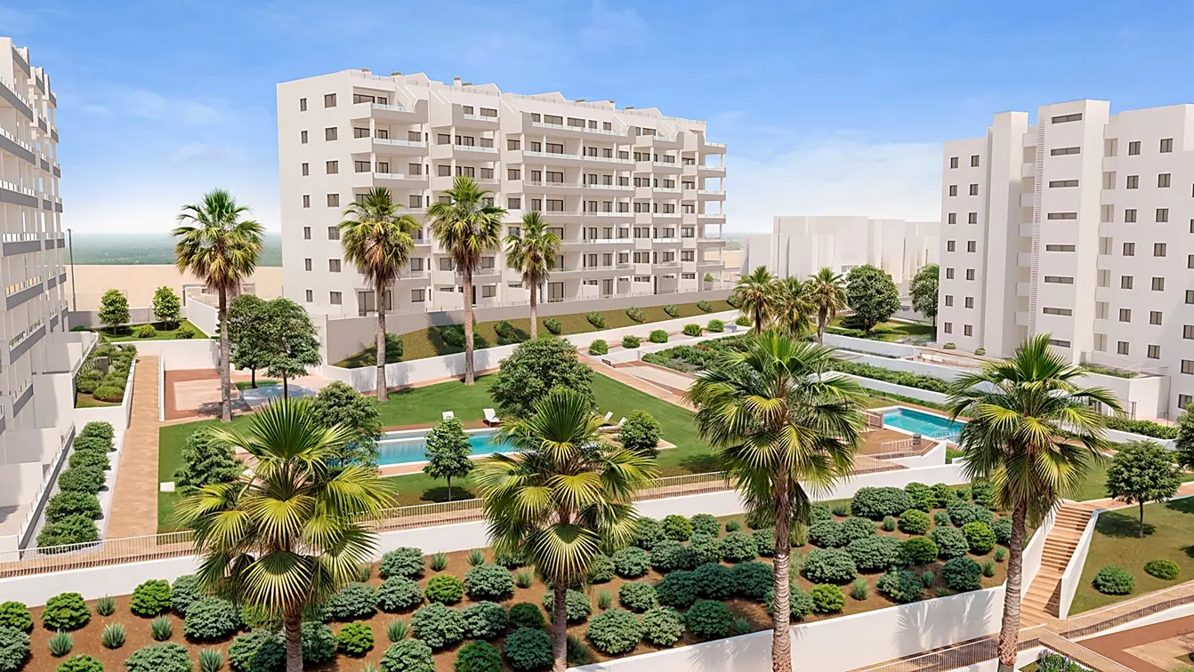 2-bedroom apartment with spacious terrace for sale in San Miguel de Salinas