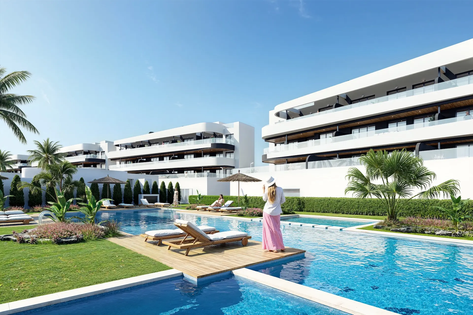 Penthouse mit 3 Schlafzimmern zu verkaufen in Serena Golf, Los Alcázares